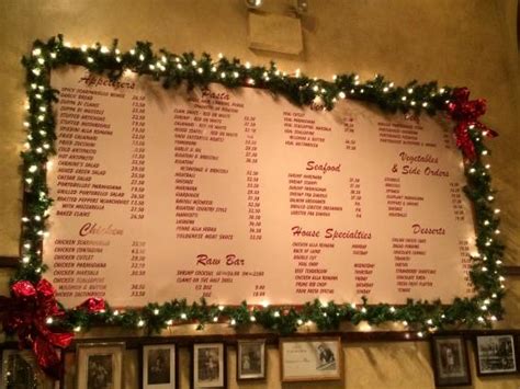 Carmine's italian restaurant- atlantic city menu  23 reviews 11 photos